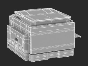 office printer Modelo 3D