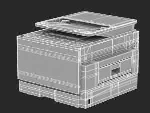 office printer 3D Model