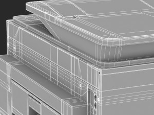 office printer Modelo 3D