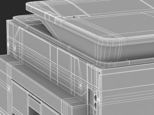 office printer 3D Model