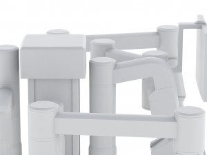 robotic surgical system Model 3D