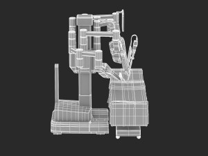 robotic surgical system Model 3D