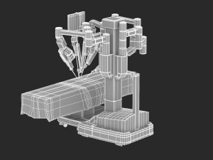 robotic surgical system Model 3D