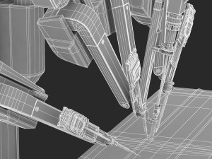 robotic surgical system Model 3D