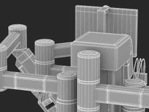 robotic surgical system Model 3D