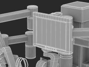 robotic surgical system Model 3D