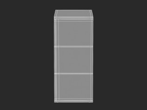 herman miller storage cabinet meridian 5 3Dモデル