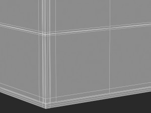 herman miller storage cabinet meridian 5 3Dモデル
