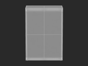 herman miller storage cabinet meridian 4 3D Model