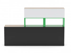 meuble de rangement herman miller m&eacute;ridien 3 Modèle 3D
