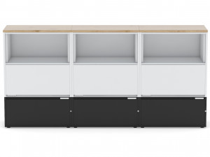 herman miller storage cabinet meridian 1 3D Model