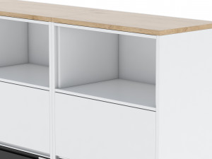 herman miller storage cabinet meridian 1 3D 모델