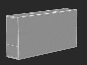 herman miller storage cabinet meridian 1 3D 모델