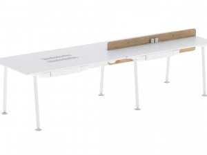 herman miller desk memo 5 Modelo 3D