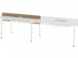 herman miller desk memo 5 3D Model