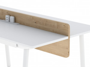 herman miller desk memo 5 Modelo 3D