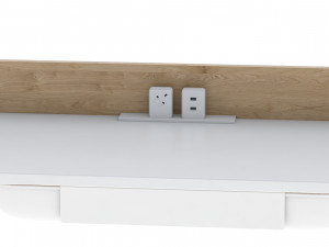 herman miller desk memo 5 Modelo 3D