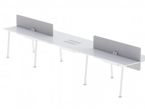 herman miller desk memo 5 Modelo 3D