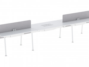 herman miller desk memo 5 Modelo 3D