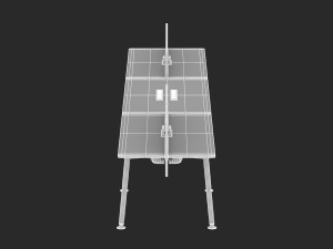 herman miller desk memo 5 Modelo 3D