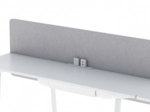 herman miller desk memo 5 Modelo 3D