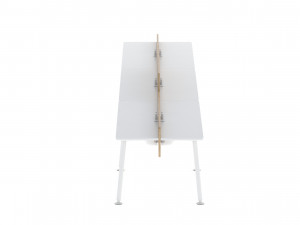 herman miller desk memo 4 Modelo 3D