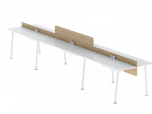 herman miller desk memo 4 Modelo 3D