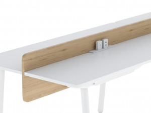 herman miller desk memo 4 Modelo 3D