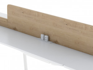 herman miller desk memo 4 Modelo 3D