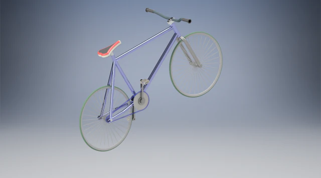 bicycle 3D Model .c4d .max .obj .3ds .fbx .stl .blend