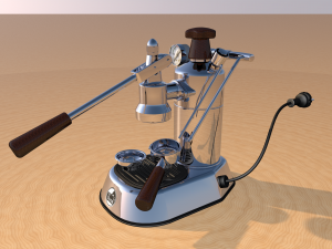 la pavoni espresso machine Modelo 3D
