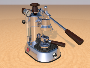 la pavoni espresso machine Model 3D
