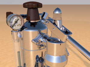 la pavoni espresso machine Model 3D