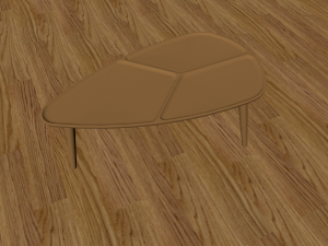 croatian bistro table 3D मॉडल