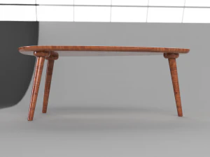 croatian bistro table 3D Model