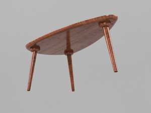 croatian bistro table 3D मॉडल