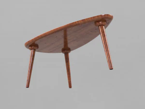 croatian bistro table 3D Model
