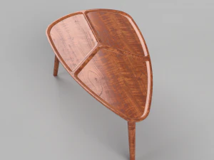 크로아티아 비스트로 테이블 3D 모델