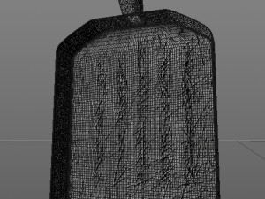 vintage shovel 3D मॉडल