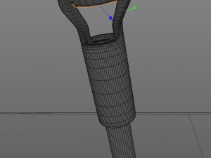 vintage shovel 3D मॉडल