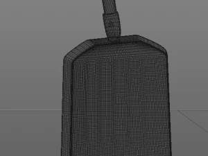 vintage shovel 3D Model