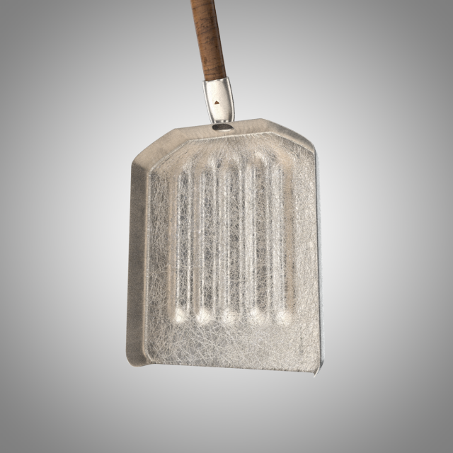 vintage shovel 3D मॉडल .c4d .max .obj .3ds .fbx .stl .blend 