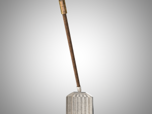 vintage shovel 3D मॉडल