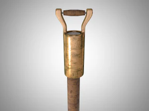 vintage shovel 3D Model