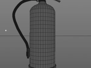 fire extinguisher 3D Model