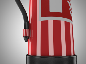 fire extinguisher 3D मॉडल
