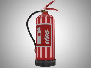 소화기 3D 모델
