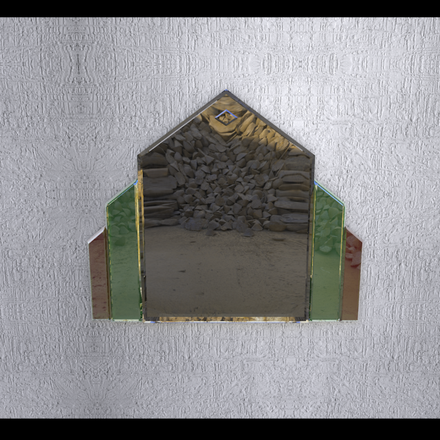 facet mirror 3D Model .c4d .max .obj .3ds .fbx .stl .blend 