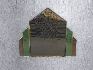 면 거울 3D 모델