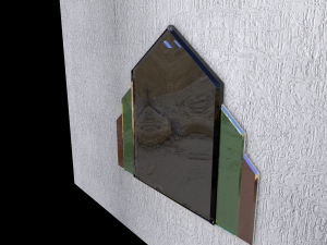 facet mirror 3D Model
